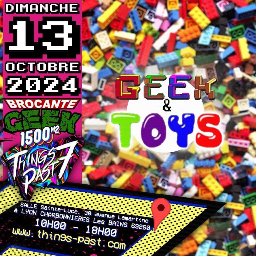 stereotypepast's tweet photo. ❌BLOQUE LA DATE 1️⃣3️⃣/1️⃣0️⃣/2️⃣4️⃣ #TP7
Geek And Toys au #thingspast 7 /// BROCANTE GEEK &amp; PoP Culture
Célèbre boutique Lyonnaise, située à Lyon 04
On les remercie encore cette année pour la participation à la TOMBOLA 😘😘😘
https://t.co/MjAQDS5Jpa
#brocantegeek #PopCulture #lyon https://t.co/cUkXzHEajG