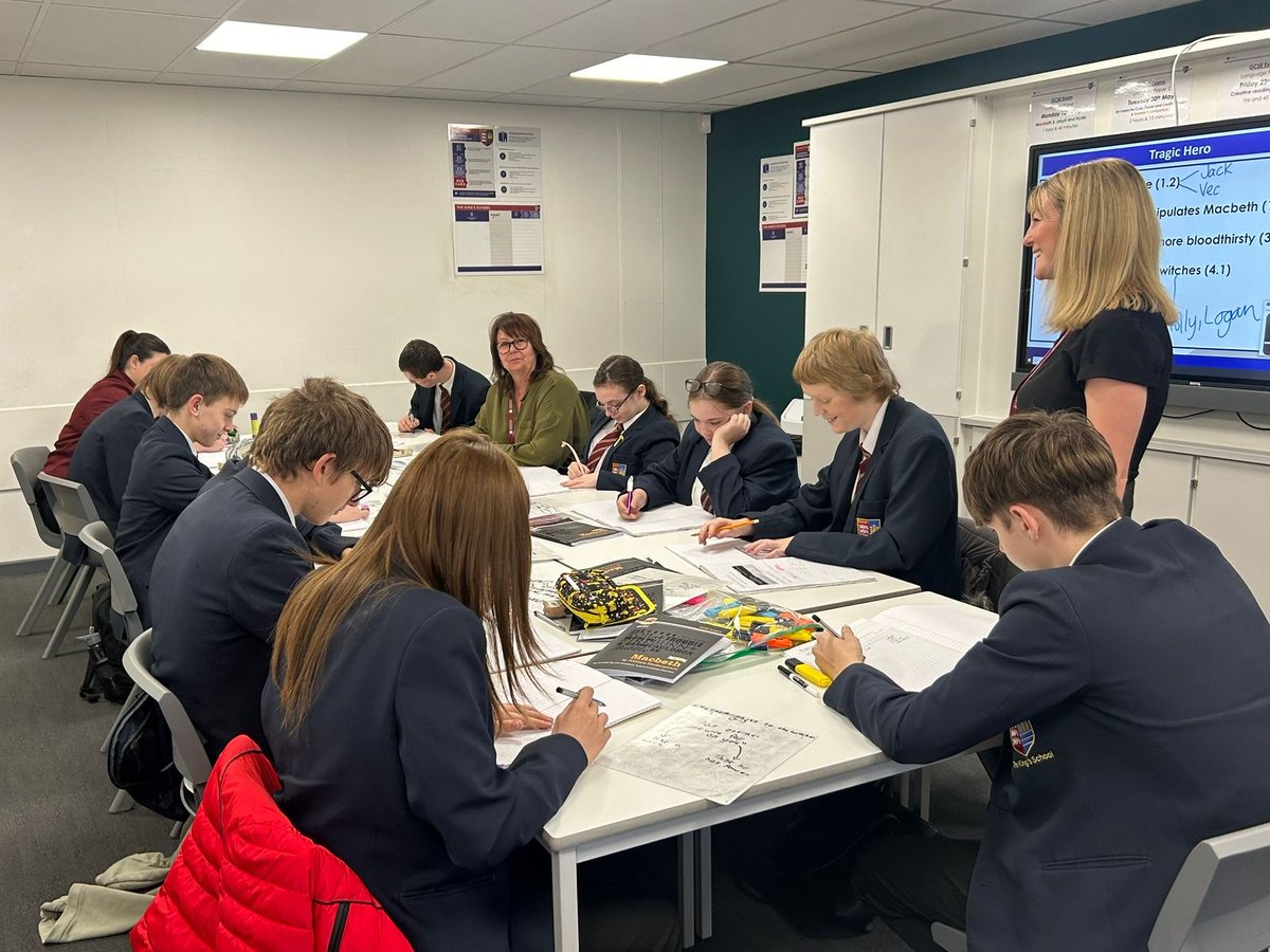 Mrs Gilder is incredibly proud of all 11Y4’s efforts with their work on Macbeth! Well done, everyone! #BeKings #English #Macbeth