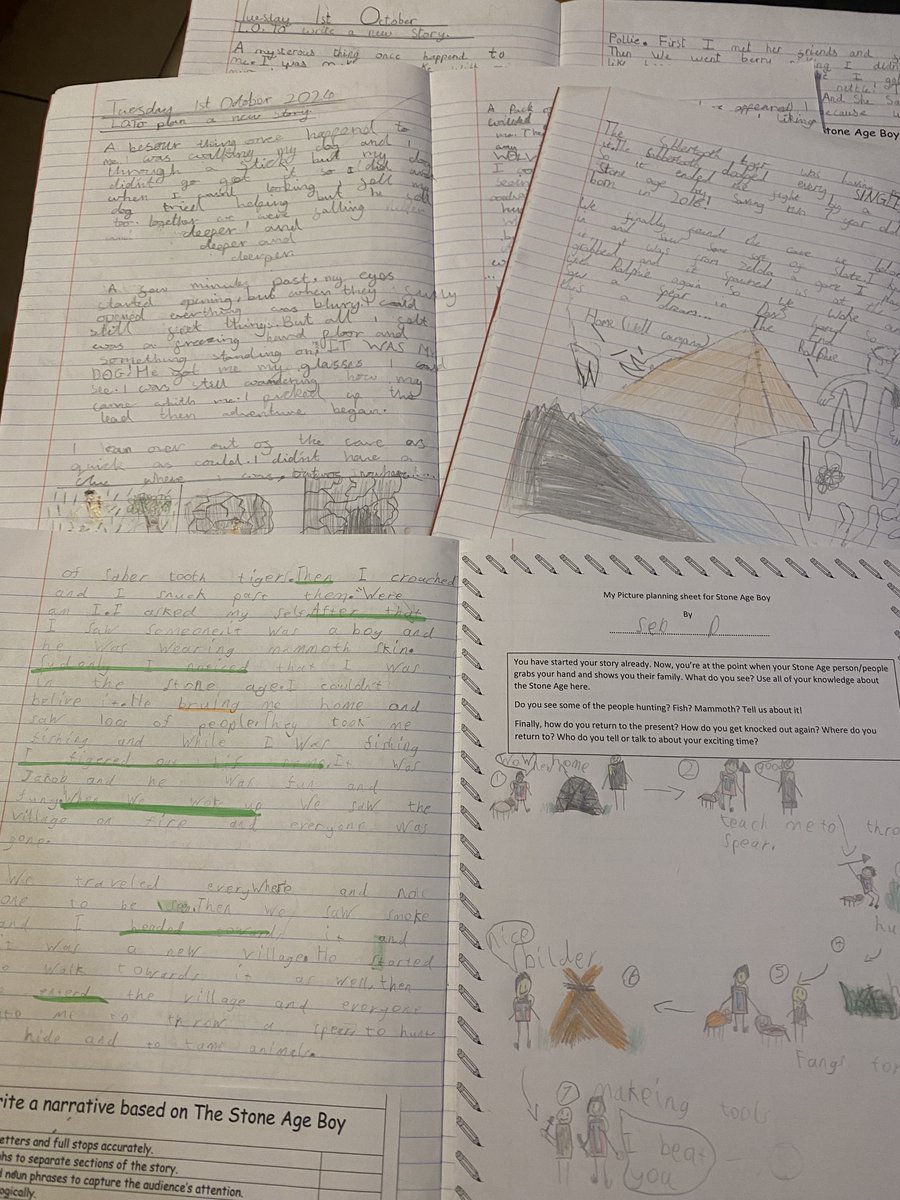latimerprimary's tweet image. #LatimerEnglish #3JK We have finished writing our own version of Stone Age Boy and we are so proud of the outcomes - so many original ideas!🙌