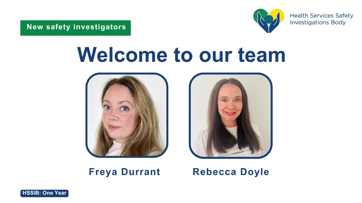 Health Services Safety Investigations Body (HSSIB) tweet media