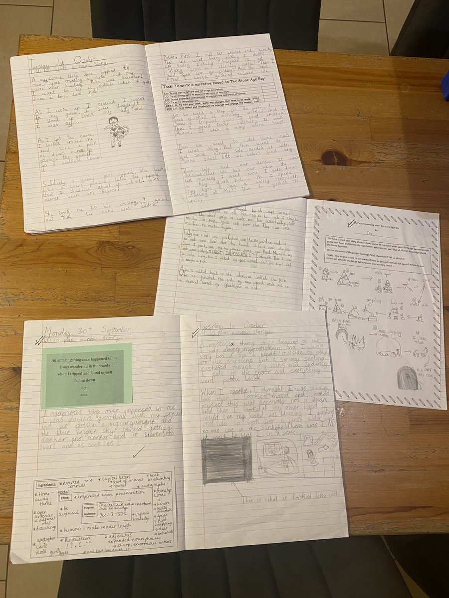 latimerprimary's tweet image. #LatimerEnglish #3JK We have finished writing our own version of Stone Age Boy and we are so proud of the outcomes - so many original ideas!🙌