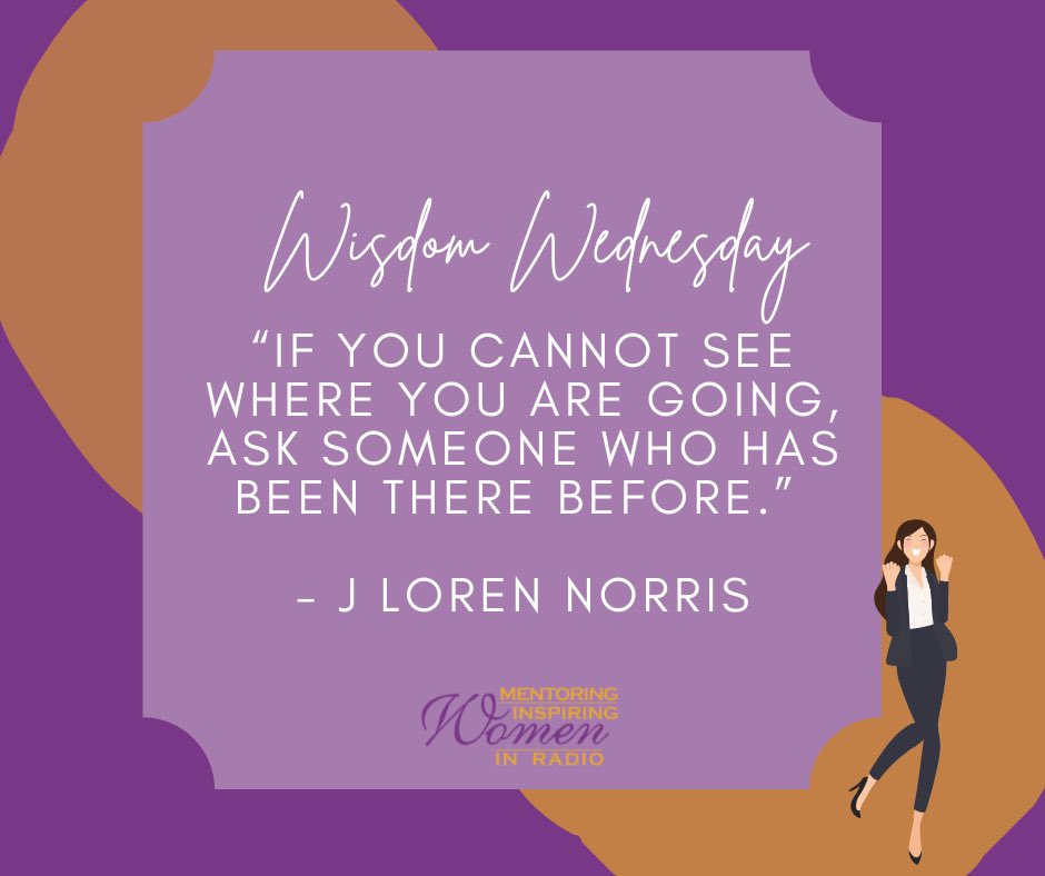 Happy Wisdom Wednesday!  Let this quote be a motivator for you!

#MIWRadio #MentoringInspiringWomen