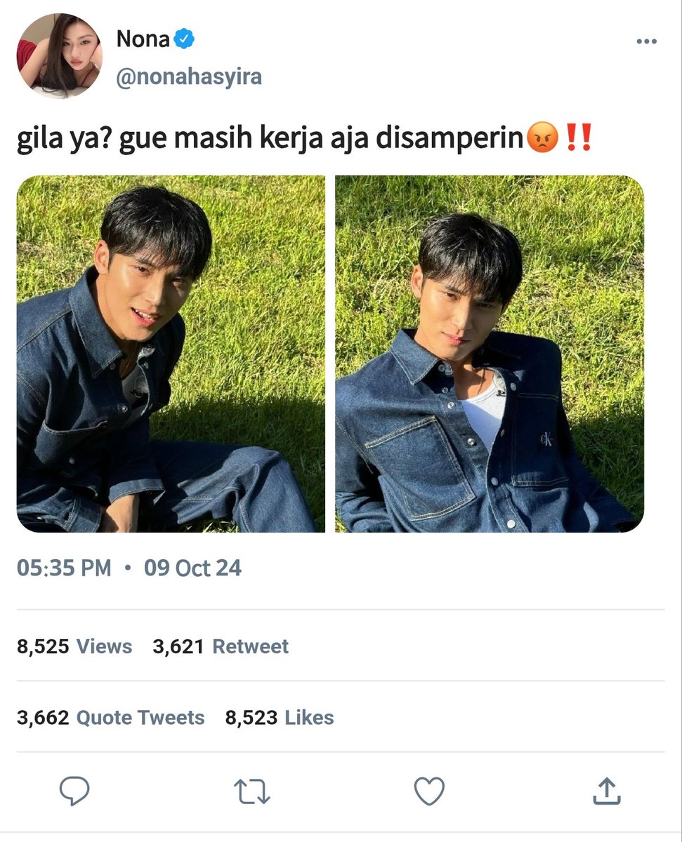 scriptiee's tweet image. jealous 
—
mingyu few tweets au
