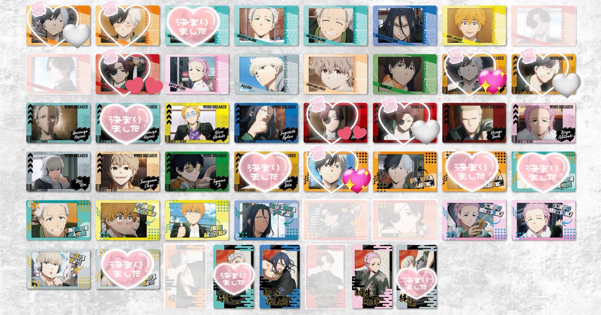 56n529_'s tweet photo. WINDBREAKER ウィンブレ スナップマイド 
交換 譲渡 

求)桜 蘇枋 (🤍＞💖＞💕)💖 or 91/枚+送料

譲) 楡井 杉下 梅宮 柊 桐生 梶 兎耳山 十亀 
      or 91/枚 +送料 

 ෆ2BOX購入予定 
枠が全て埋まり次第BOX追加検討します💭 https://t.co/4Pp37J9Qnq