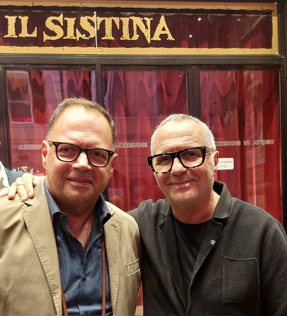 antoniopascotto's tweet photo. #IsetteRediRoma @EnricoBrignano @GiorgioPanariel https://t.co/lpORoamlqb