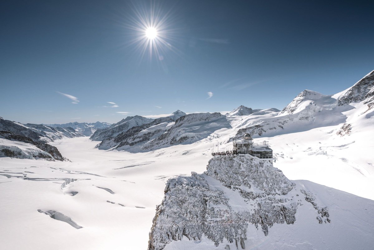 Travel Switzerland (@travel_ch_) on Twitter photo Europe's highest railway station is your gateway into 365 days of snow and ice: at Jungfraujoch - Top of Europe, you can enjoy breathtaking views of the Aletsch Glacier year around! ❄️✨
More info: buff.ly/3IEkjwq
📸 <a href="/Jungfraubahn_CH/">Jungfrau.ch</a>
#TravelSwitzerland #Jungfraujoch Europe's highest railway station is your gateway into 365 days of snow and ice: at Jungfraujoch - Top of Europe, you can enjoy breathtaking views of the Aletsch Glacier year around! ❄️✨
More info: buff.ly/3IEkjwq
📸 <a href="/Jungfraubahn_CH/">Jungfrau.ch</a>
#TravelSwitzerland #Jungfraujoch
