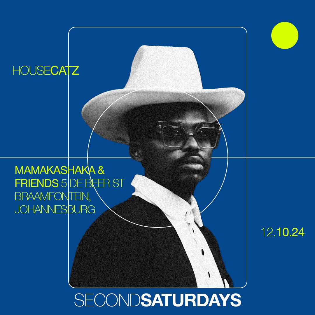 Thabo_HouseCatz's tweet image. Second Saturdays back with another instalment this Saturday 12.10.24 with jozi’s best spinners…never say we never did you solid..see you on saturday.