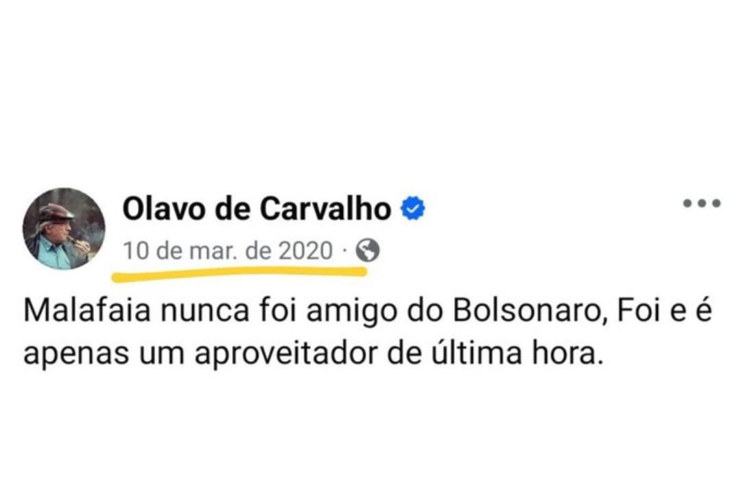 <a href="/taoquei1/">TeAtualizei 🇧🇷👊🏻❤️</a> Olavo sempre teve razão, um gênio que faz muita falta.