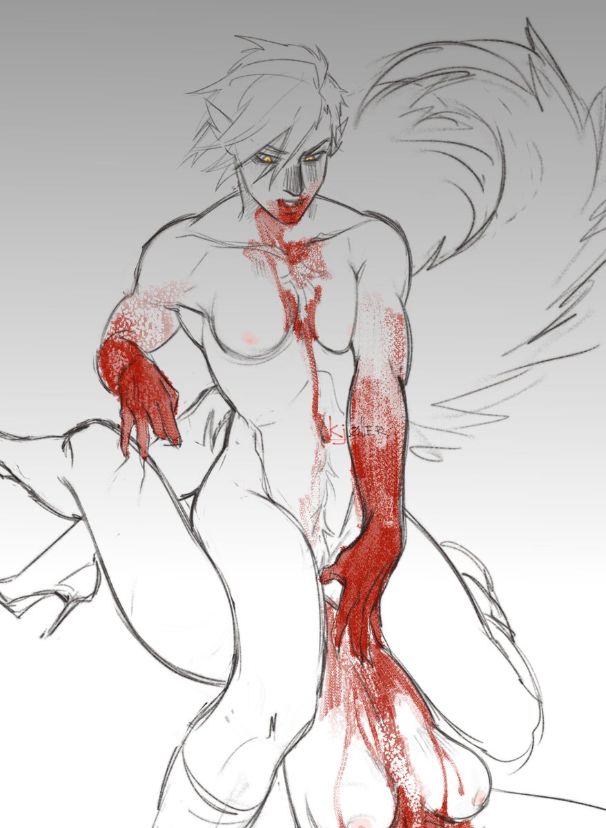 suchabby's tweet image. Spooky season #Caitvi in process