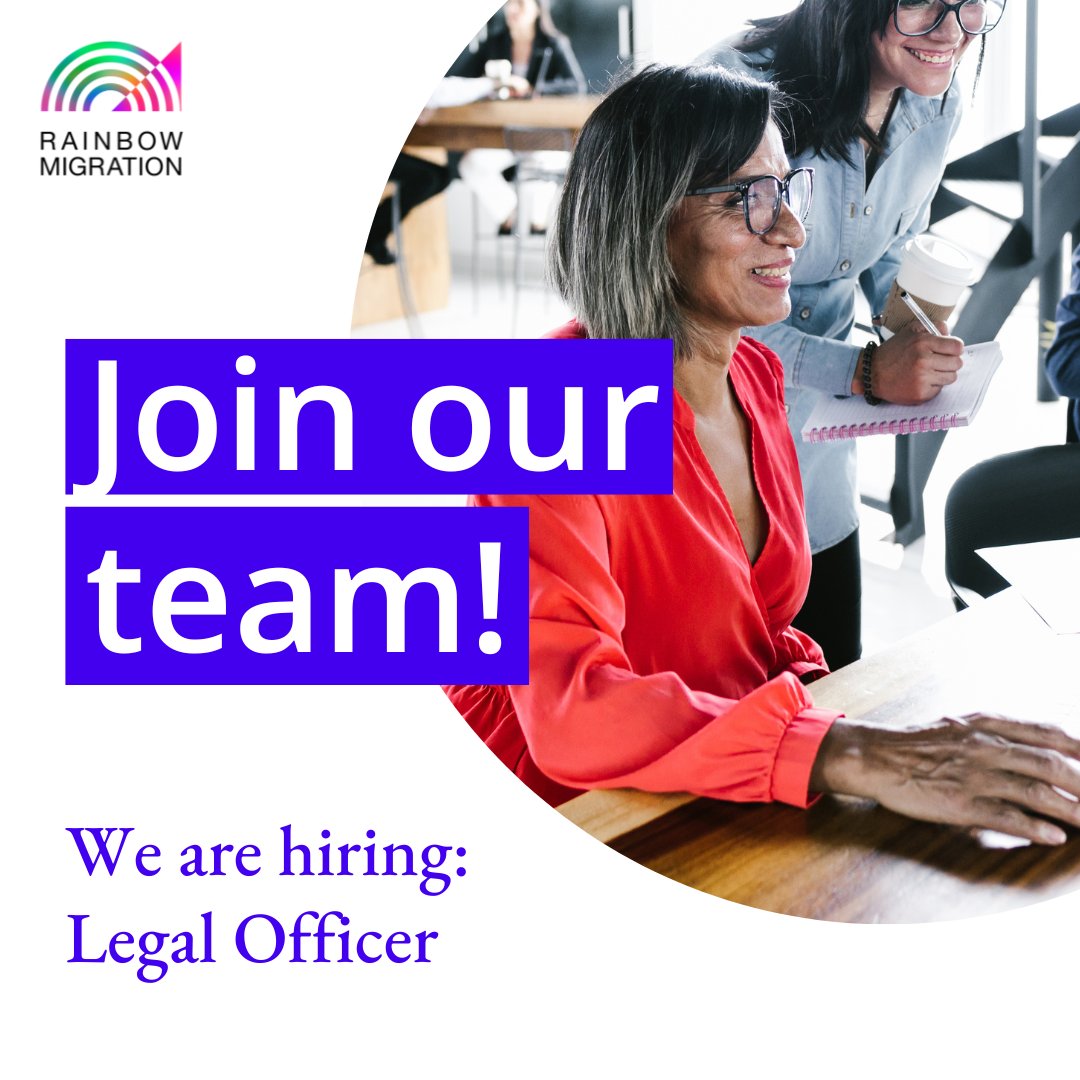Are you a dedicated legal professional who wants to make a real difference to the lives of #LGBTQ people seeking asylum in the UK?⁠ ⁠ 

We are hiring for a new Legal Officer who will be responsible for the day-to-day delivery of our #LGBT asylum legal advice service.⁠ 

Find