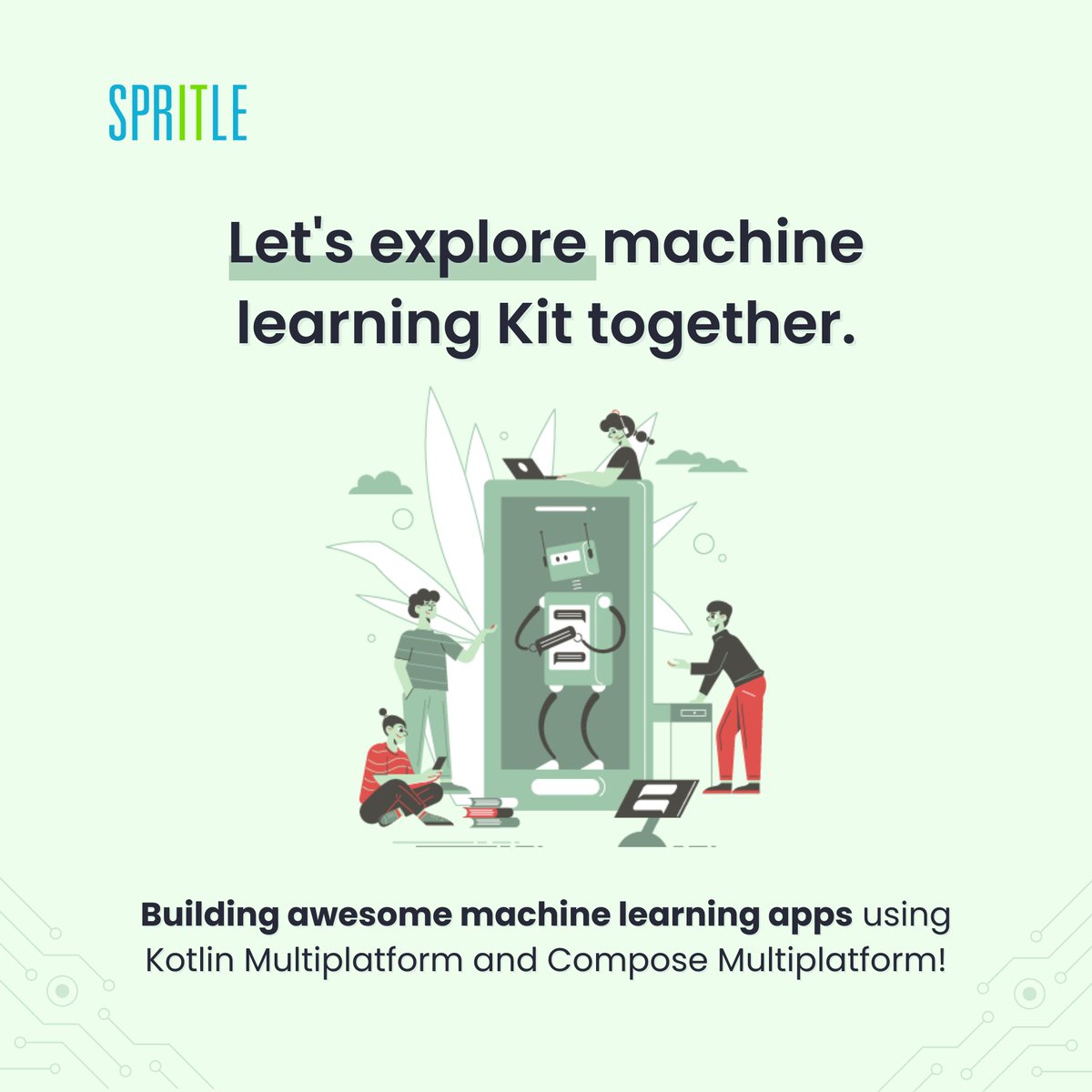 spritlesoftware's tweet photo. Experienced Developer specializing in cross-platform app development using Kotlin Multiplatform and Compose Multiplatform.
Read our blog https://t.co/ctszsZyHzG
#KotlinMultiplatform #ComposeMultiplatform #MLKit
#MachineLearning #AppDevelopment #Technology #Spritlesoftware https://t.co/8u5mSmO8dO