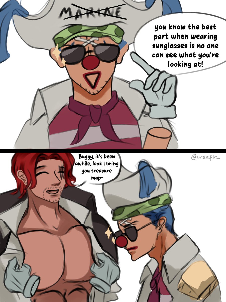 arsafie_'s tweet photo. Buggy needs to make sure the treasure 'chest' is real 
#Shuggy https://t.co/w0TqaW23FO