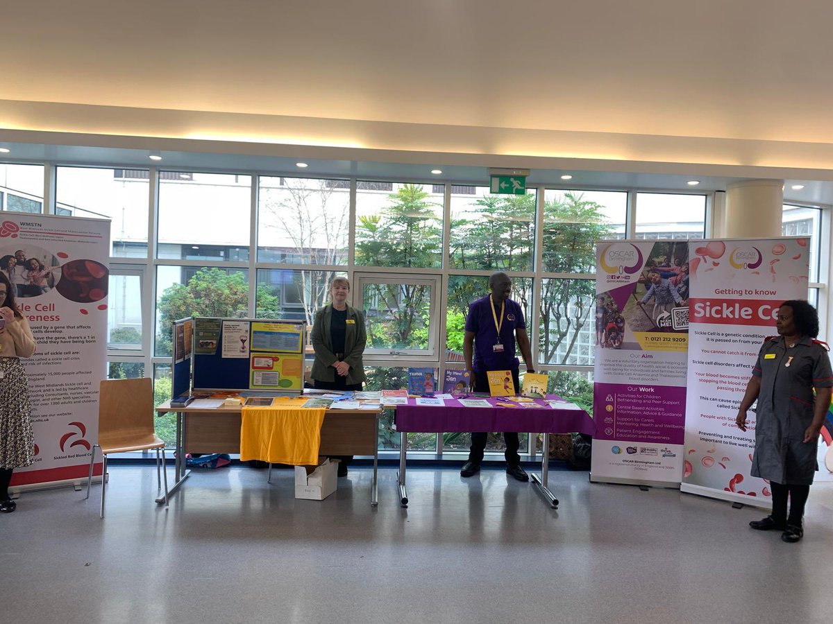 OSCARBham (@oscarbham) on Twitter photo Our team are over at Russell’s Hall Hopsital with Isabel Adams from <a href="/WestMidsSTN/">WestMidsSTN</a> , raising awareness of Sickle Cell this Black History Month.
Thanks to <a href="/DudleyGroupEDI/">Equality, Diversity & Inclusion 💙The Dudley Group</a> for inviting us.
#sicklecell #blackhistorymonth Our team are over at Russell’s Hall Hopsital with Isabel Adams from <a href="/WestMidsSTN/">WestMidsSTN</a> , raising awareness of Sickle Cell this Black History Month.
Thanks to <a href="/DudleyGroupEDI/">Equality, Diversity & Inclusion 💙The Dudley Group</a> for inviting us.
#sicklecell #blackhistorymonth