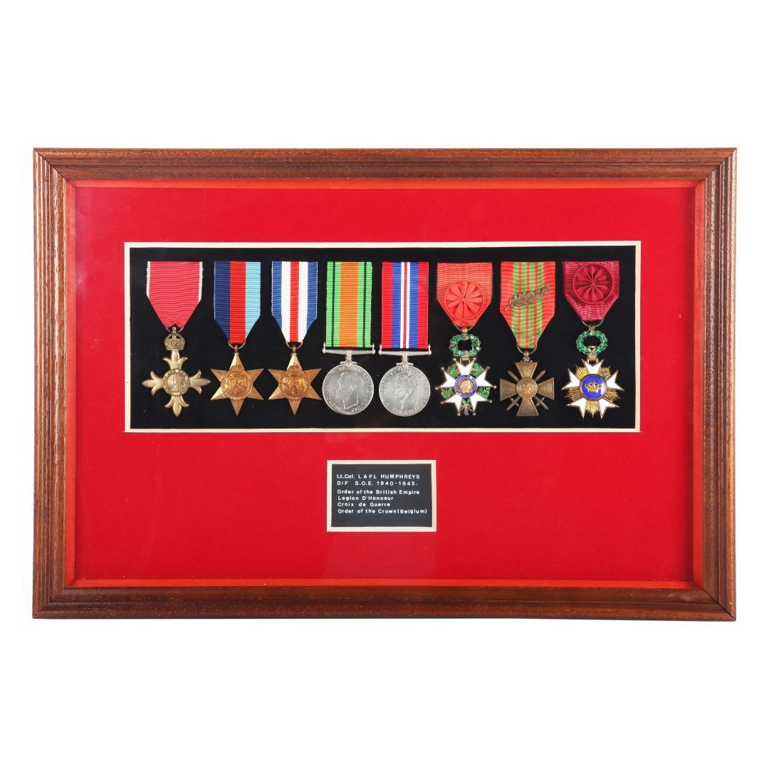One of the exciting lots coming up in our Fine Arms, Armour &amp; Militaria auction 🎖️- A Rare and Historically Important OBE Medal Group of 8, to One of the Founding Members of the Special Operations Executive (S.O.E). Keep an eye out for the catalogue coming soon!🥁 
#history