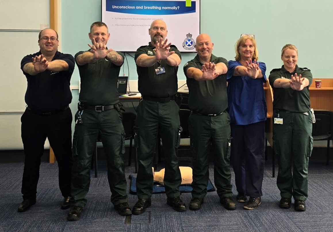 NHS Borders (@nhsborders) on Twitter photo Today <a href="/Scotambservice/">Scottish Ambulance</a> & <a href="/SaveALifeScot/">SaveALifeForScotland</a> are calling on YOU to help set a Guinness World Record by learning CPR!
The Restart a Heart Live event will be hosted on YouTube and needs 1,500 people to tune into one of the sessions to set the new record.
👉 savealife.scot/restart-a-hear… Today <a href="/Scotambservice/">Scottish Ambulance</a> & <a href="/SaveALifeScot/">SaveALifeForScotland</a> are calling on YOU to help set a Guinness World Record by learning CPR!
The Restart a Heart Live event will be hosted on YouTube and needs 1,500 people to tune into one of the sessions to set the new record.
👉 savealife.scot/restart-a-hear…