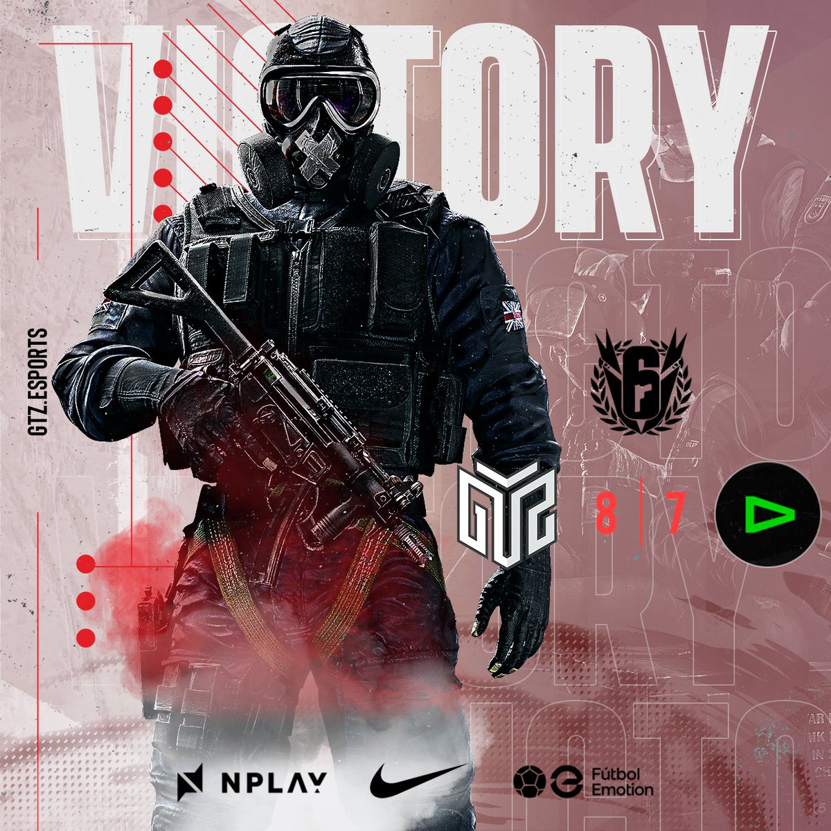 GTZEsports's tweet photo. Resumo dos nossos últimos jogos na @CSLseries  Season 3 - Swiss Format ✌️

✅Vitória✅
🆚: #LOUD Academy
🗺️: Chalet (8-7)

✅Vitória✅
🆚: #APEXESPORTES
🗺️: Skyscraper (7-5)

✅Vitória✅
🆚: #ROCKET[R6]
🗺️: Kafe Dostoyevsky (7-2)
🗺️: Kafe Dostoyevsky (7-4)

Com as vitórias nestas três partidas, garantimos o nosso lugar nos quartos de final da competição 💪

Fica atento às nossas redes para saberes as próximas partidas nessa fase 👊

#RespectAllFearNone  #CSLPRO #CSL #R6ESPORTS