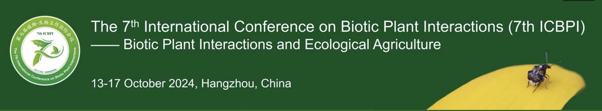 Join my plenary session next week at #ICBPI2024 to discuss ways to achieve sustainable productivity in agriculture through beneficial microbial associations.

Looking forward to engaging with scientists from around the globe. Register before Oct 16: icbpi2024.entsz.org.cn/registration.h…