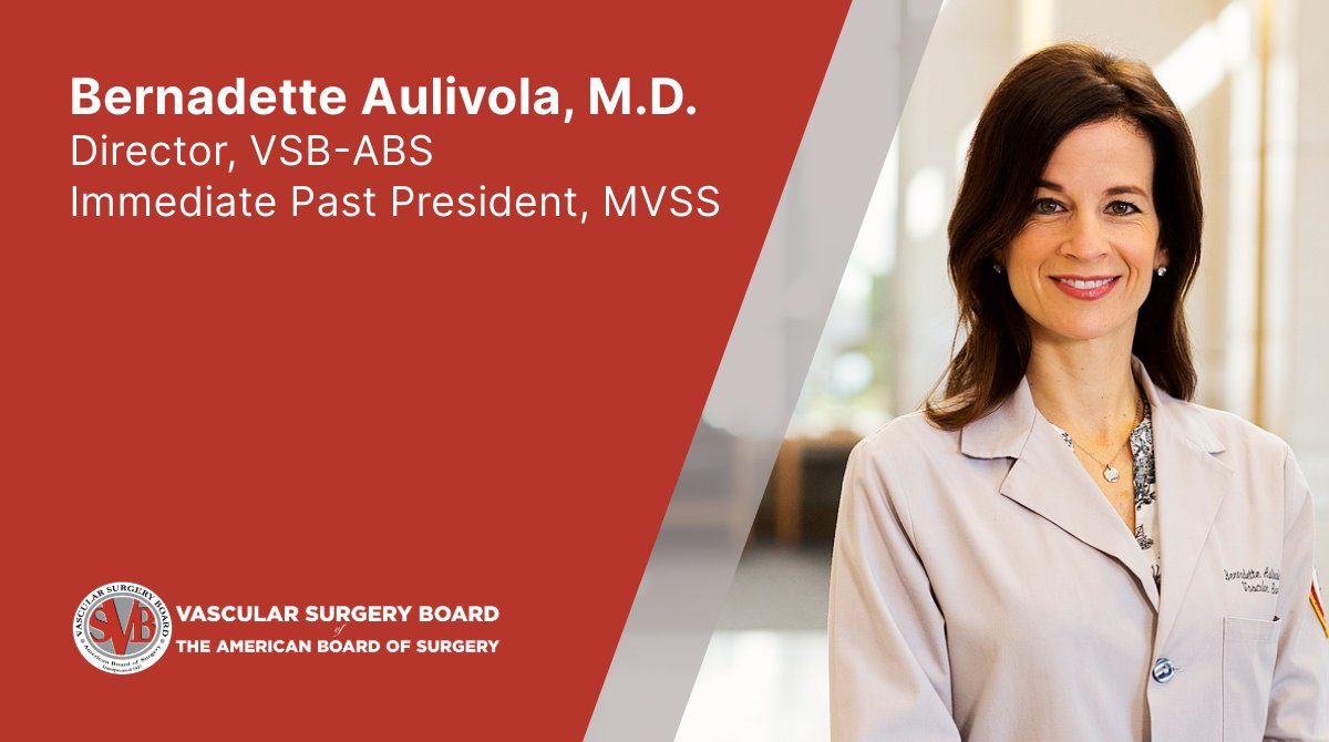 VSB-ABS (@vsb_abs) on Twitter photo Congratulations to #VSBABS Director <a href="/BAulivolaMD/">Bernadette Aulivola</a> for finishing her term as president of <a href="/MWVSSociety/">Midwestern Vascular Surgical Society</a>! Congratulations to #VSBABS Director <a href="/BAulivolaMD/">Bernadette Aulivola</a> for finishing her term as president of <a href="/MWVSSociety/">Midwestern Vascular Surgical Society</a>!