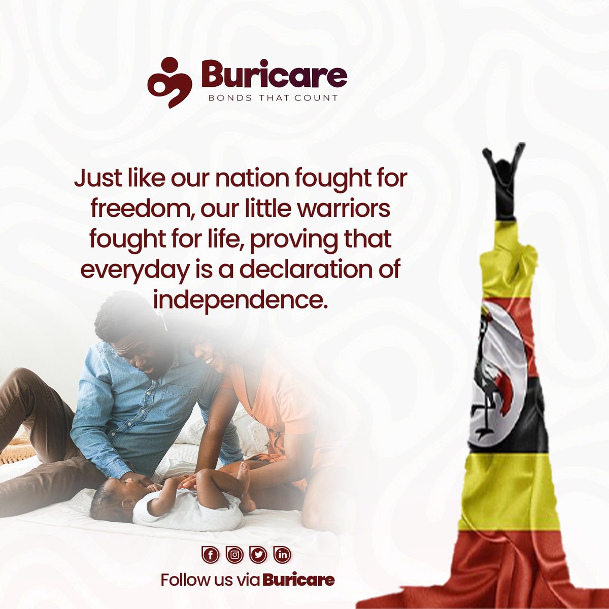 Happy Independence Day Uganda😊
