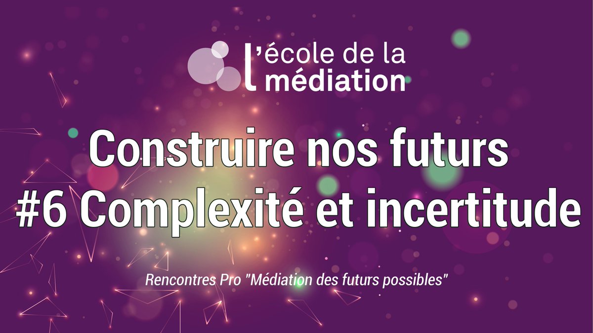 EstimMediation's tweet photo. Lancement de notre #RencontresPro #6 #futurspossibles !
💻 En ligne
🎙 Arsène Pierrot-Valroff @ehess_fr, Julien Randon-Furling @CentreBorelli, Marielle Vergès @universcience, @peneski_ @crem_ul
🛠 Co-orga @ISCPIF - @CNRS, Francesca Barbieri, @ArielKyrou, Gianni Giardino @uvsq https://t.co/p3XL7ugV5c