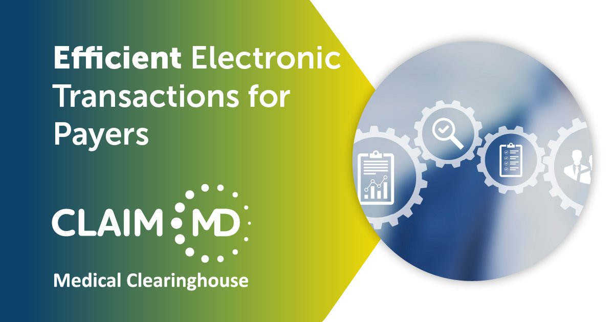 ClaimMD's tweet image. Claim.MD makes managing electronic transactions easy for payers. We support 837P, 837I, XML, and JSON formats, plus Electronic Remittance Advice. Trust us for secure, efficient claims processing. #PayerSolutions #ElectronicClaims claim.md