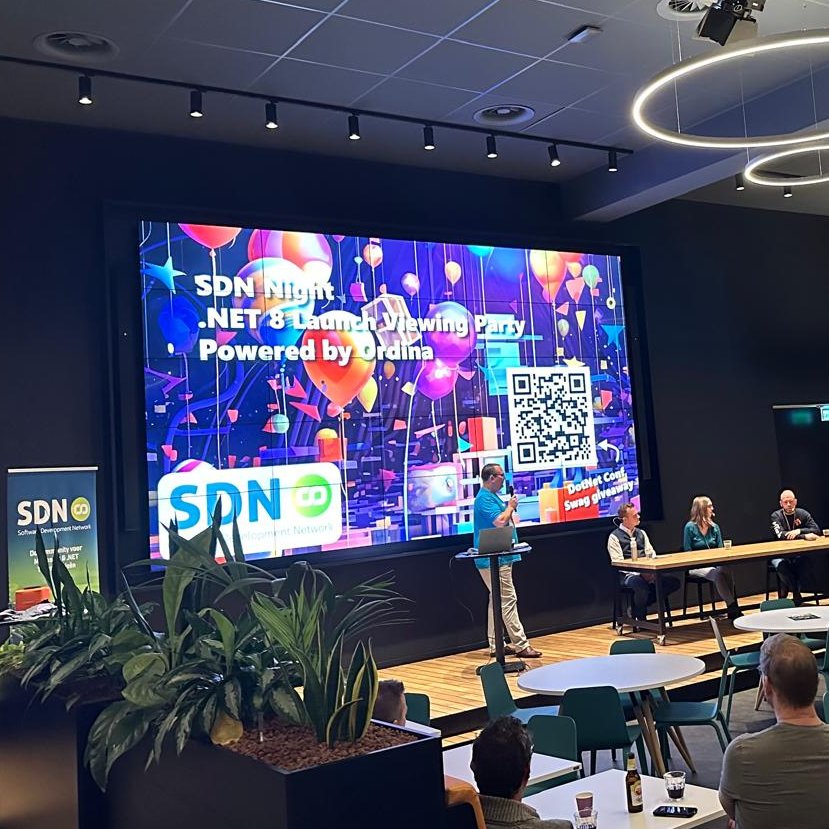 SDN (@sdn_community) on Twitter photo Op 12 nov is er weer een SDN Night. Samen met
<a href="/SopraSteria_Bnl/">Sopra Steria Benelux</a> en vieren we de .NET 9 Launch 🚀
Ontdek de nieuwste .NET innovaties en sluit af met een quiz! 📷
12 nov @ Sopra Steria HQ, Nieuwegein.
Meld je aan via: meetup.com/nl-NL/future-t……
#SDNNight #dotNET9 #TechEvent Op 12 nov is er weer een SDN Night. Samen met
<a href="/SopraSteria_Bnl/">Sopra Steria Benelux</a> en vieren we de .NET 9 Launch 🚀
Ontdek de nieuwste .NET innovaties en sluit af met een quiz! 📷
12 nov @ Sopra Steria HQ, Nieuwegein.
Meld je aan via: meetup.com/nl-NL/future-t……
#SDNNight #dotNET9 #TechEvent