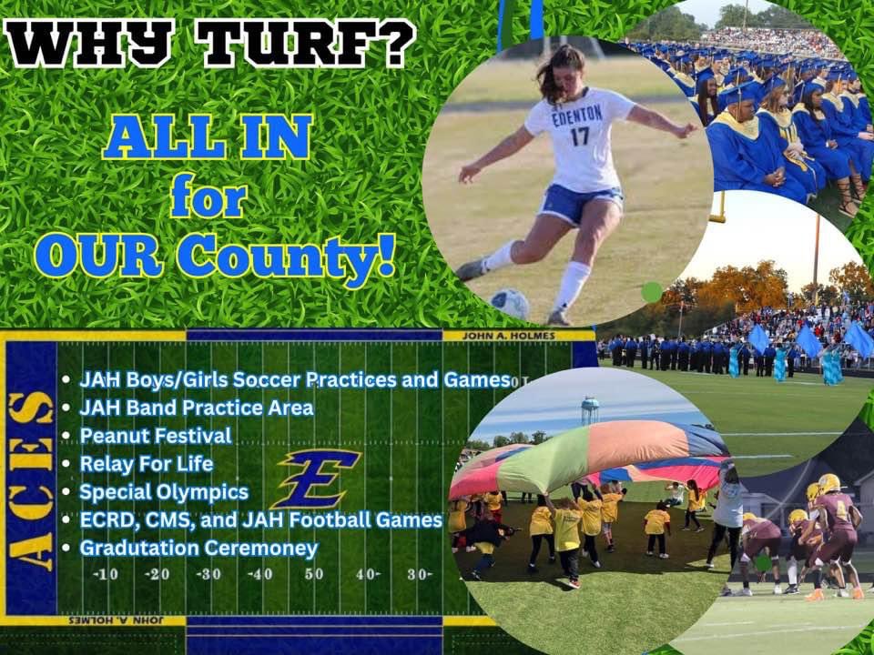 Aces stadium has been busy the last 5 days. Varsity 🏈 on Friday, Band 🎶 Competition on Saturday, MS 🏈 on Monday, Rec 🏈 on Tuesday. It’s time to make an investment that will benefit everyone. Let’s get all the JAH sports playing on campus.
