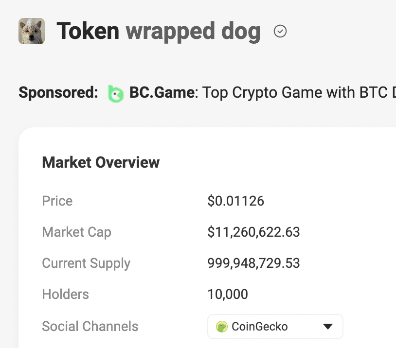 JordanOnSocial's tweet photo. $wDog 10K holders on the nose. New ATH for holders afaik. 

Probably nothing. https://t.co/rpywzwgeL0