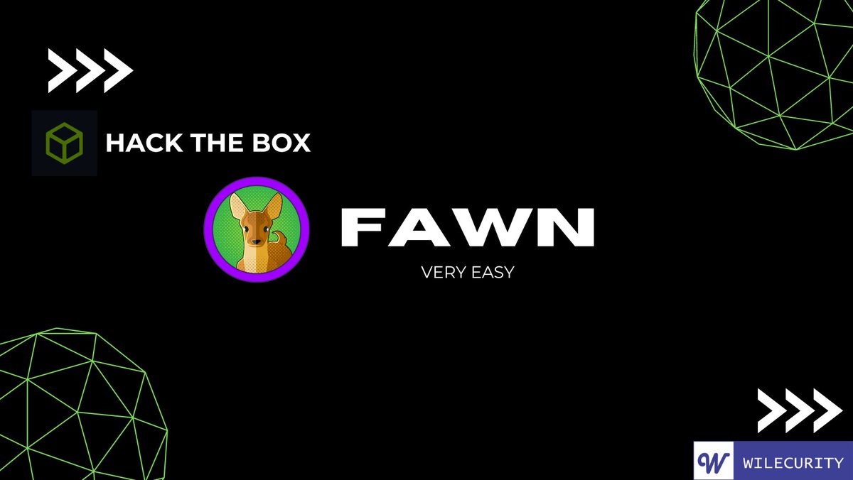 Wilecuritycyber's tweet photo. Join us for a quick walkthrough of the HackTheBox challenge 'Fawn' We will guide you through the key steps to crack this box and share tips to sharpen your skills.
👇
https://t.co/T8YYbpJEKg

#hackthebox #hacktheboxwalkthrough #wilecurity #hackingtutorials https://t.co/AFVpEJDz1A