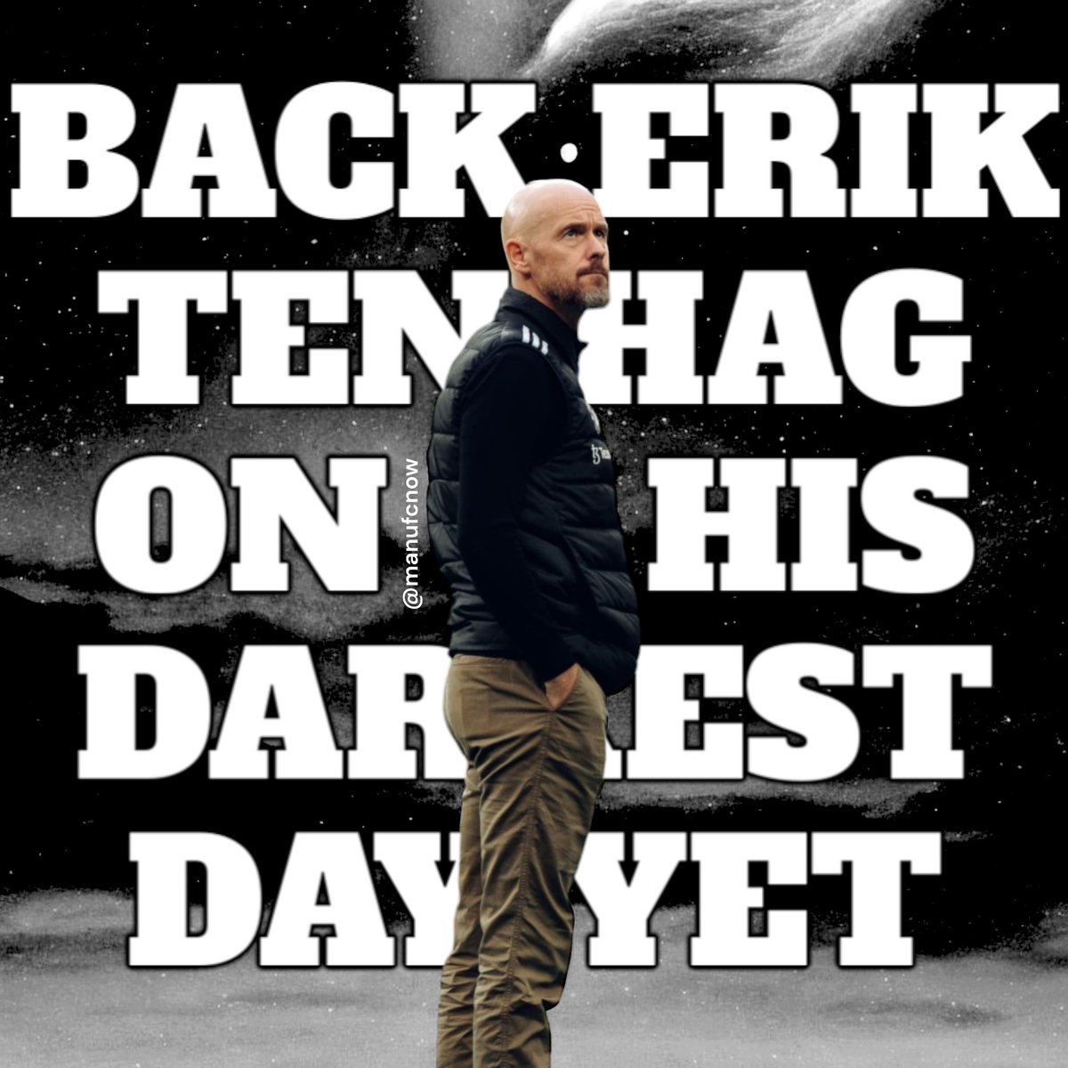 manufcnow's tweet image. Back your manager on his darkest day, not only when he wins us trophies!

RT to back Erik ten Hag! 🔄🔁♻️
