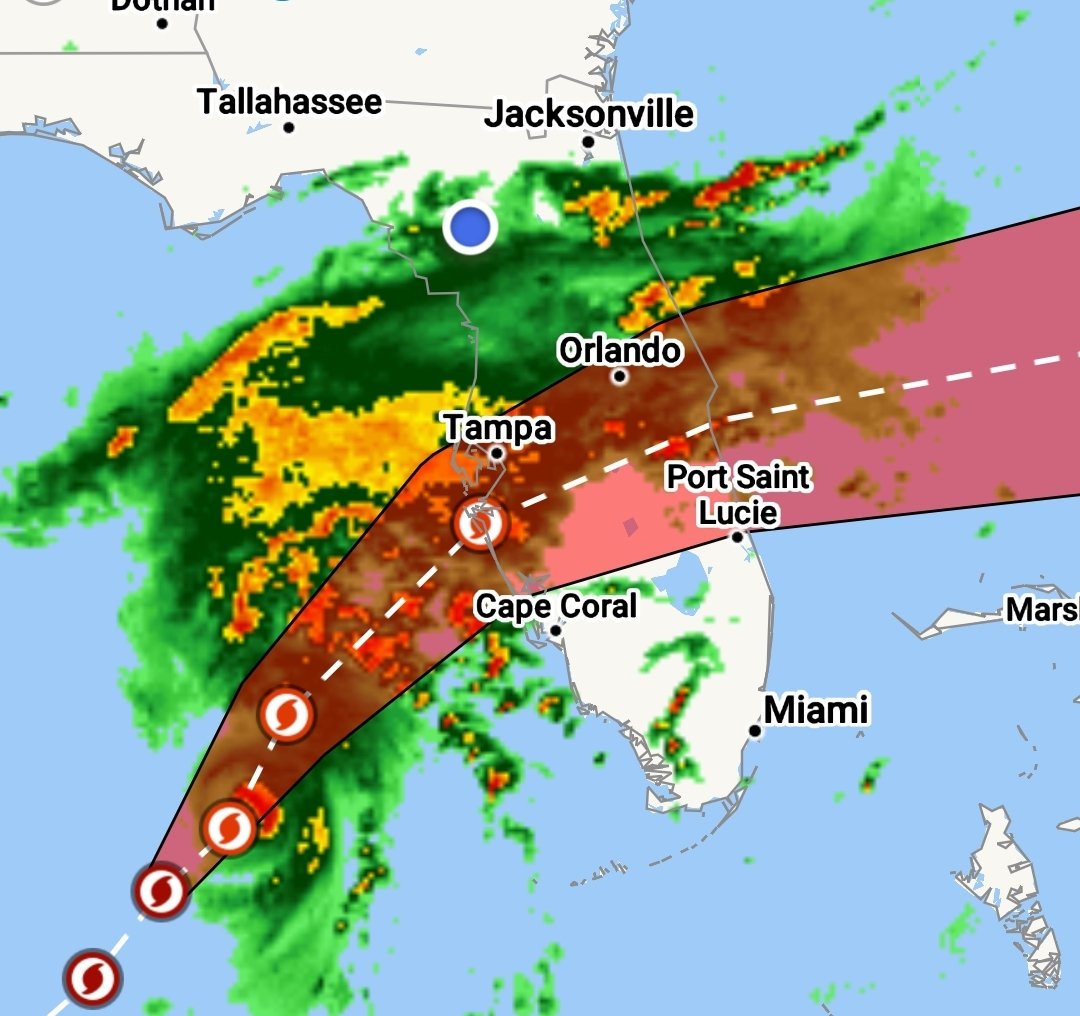 Hurricane Milton should pass far enough south of us to where we will probably just get a lot of rain and tropical storm force winds. My heart goes out to everyone in its path. Be safe, kind, and considerate out there!