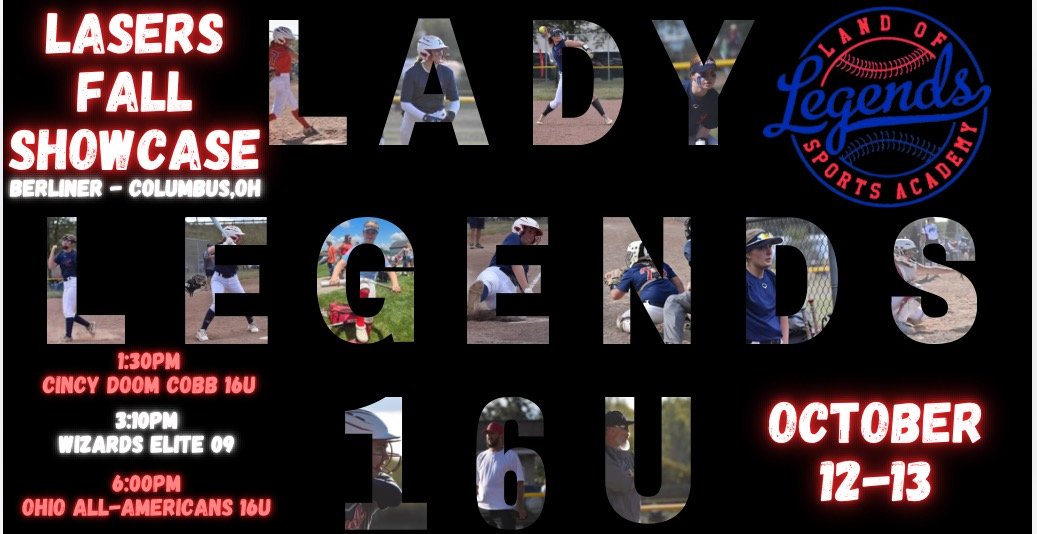 Ladies are back in action this weekend at Lasers Fall Showcase!