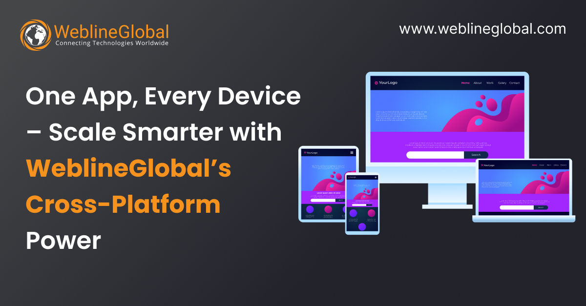 weblineglobal's tweet image. Scale faster and smarter with WeblineIndia&apos;s cross-platform mobile app development solutions. Reach potential customers on any device and OS with one app. bit.ly/3sQbVrt

#MobileAppDevelopment #CrossPlatformApps #MobileSolutions #AppDevelopmentServices #BusinessSolutions