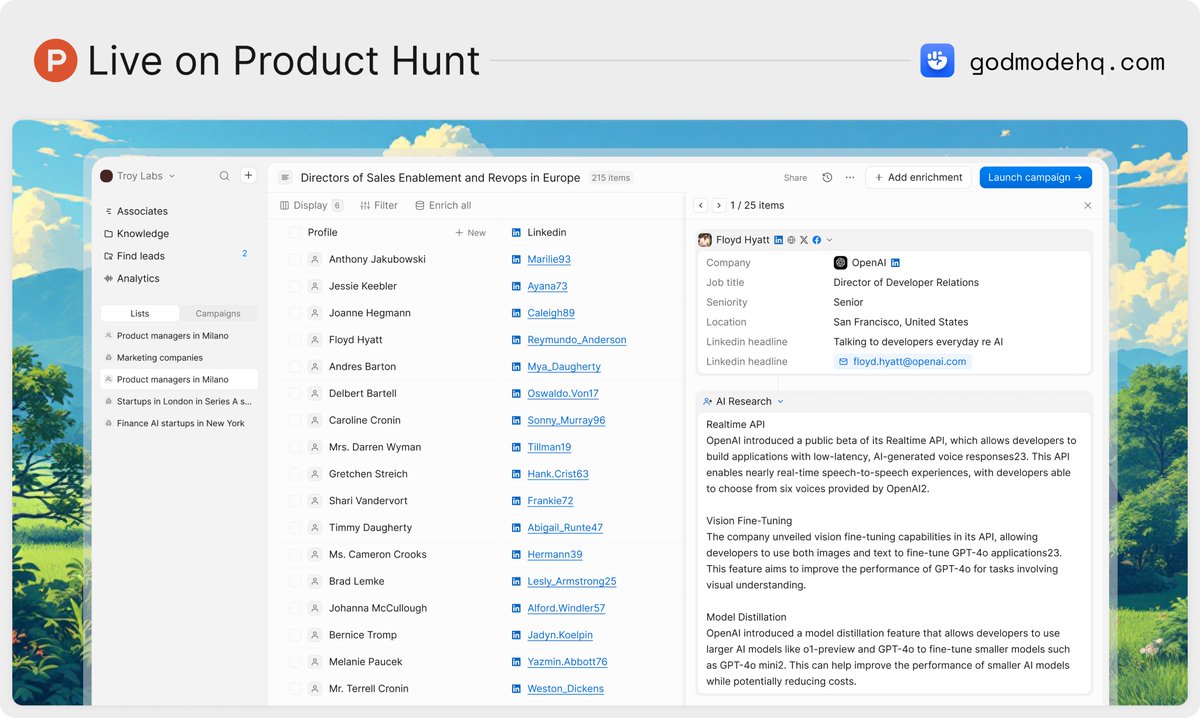 GodmodeHQ ✊ | AI Associates for Sales tweet media