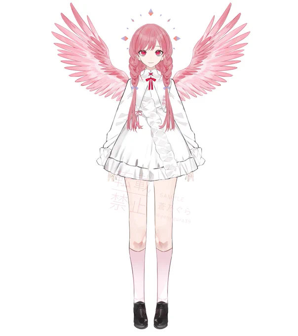 #Vtuber魂募集 パーツ分け完成した!モデリングするぞ 