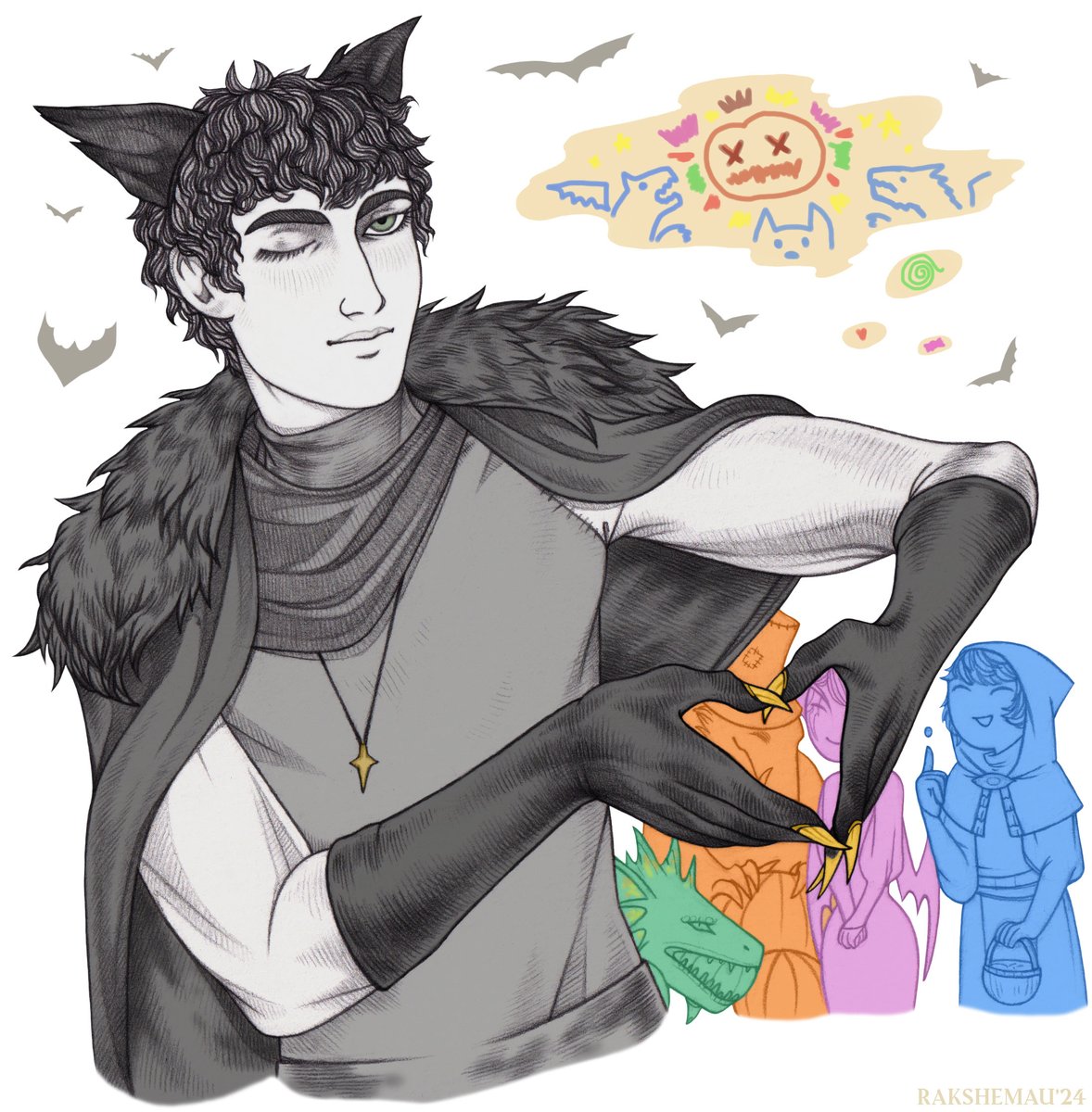 Have a nice Halloween and autumn 🍂
My characters and friends' characters  

worldofwarcraft