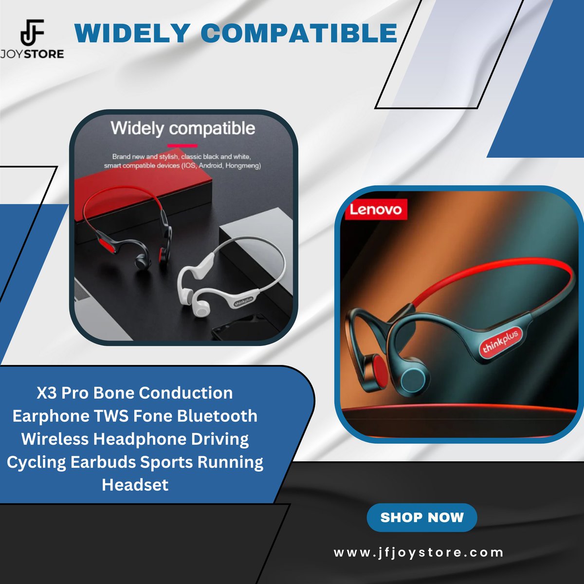 jfjoystore's tweet photo. X3 Pro Bone Conduction Earphone TWS Fone Bluetooth Wireless Headphone Driving Cycling Earbuds Sports Running Headset

Shop Now  
👇📷
 https://t.co/e0XpM4ProP

 #trend #TrendingNow #viral2024 #Diddy #lovingyou https://t.co/Thg5vf3RDv