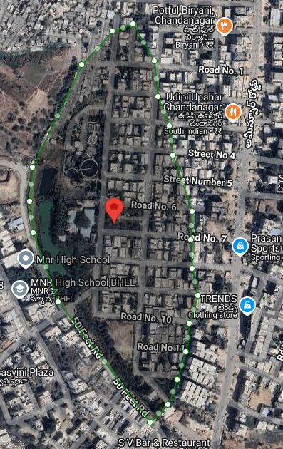 plotscanner_com's tweet image. An STP, a temple complex & a colony that was built in the 90's. All come under a lake.