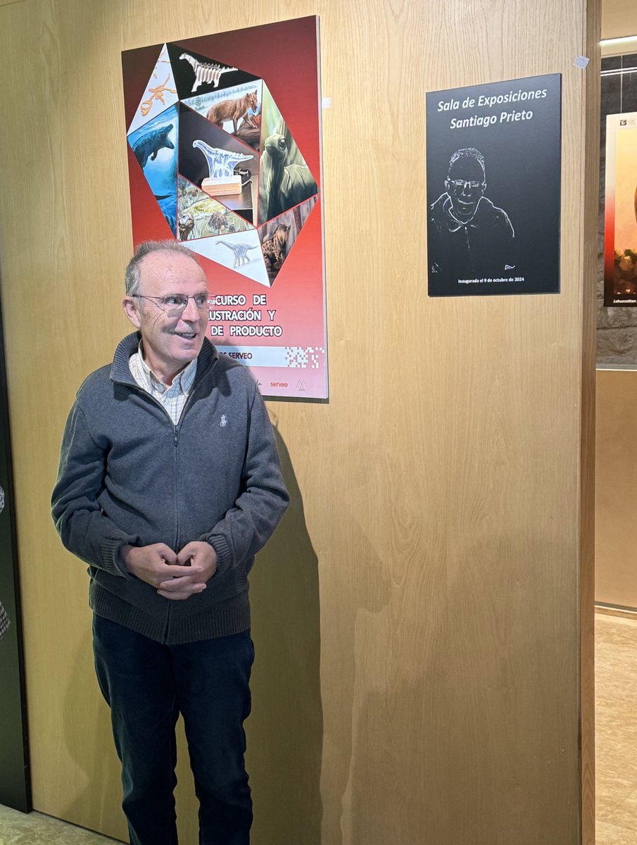 Muy contenta por este reconocimiento, más que merecido, a Santiago Prieto, por el gran legado que nos ha aportado y sigue aportando a la paleontología y geología en #Cuenca. Gracias <a href="/MuPaclm/">Museo de Paleontología de Castilla-La Mancha</a> <a href="/JCCMCuenca/">JCCMCuenca</a> 👏🏼❤️