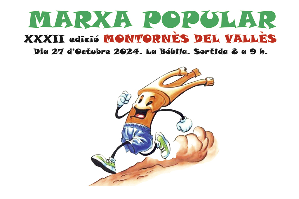 Aj. Montornès (@ajmontornes) on Twitter photo 🚶 El Club <a href="/AtlMontornes/">Club Atletisme Montornès</a> ha posat a la venda els dorsals de la XXXII Marxa Popular, que enguany tindrà lloc el diumenge 27 d’octubre.
❗️ De nou, l’organització ha fixat un màxim de 1.700 inscripcions per garantir la seguretat de l’esdeveniment.
➕ℹ️👉 montornes.cat/actualitat/not… 🚶 El Club <a href="/AtlMontornes/">Club Atletisme Montornès</a> ha posat a la venda els dorsals de la XXXII Marxa Popular, que enguany tindrà lloc el diumenge 27 d’octubre.
❗️ De nou, l’organització ha fixat un màxim de 1.700 inscripcions per garantir la seguretat de l’esdeveniment.
➕ℹ️👉 montornes.cat/actualitat/not…