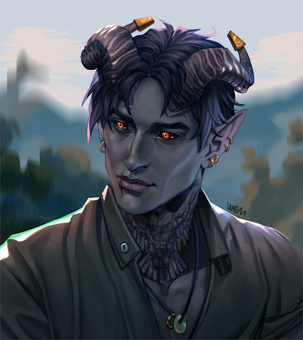 WendiBones's tweet photo. It's #PortfolioDay !   
I'm WendiBones, a digital artist based in the EU. 
I love working with authors, private clients, and indie publishers. 
I'm available for character art, portraits, bg3, dnd, and covers in 2025!✨

Carrd: https://t.co/HvU1wMQU9Y
Contact: gravemotel(at)gmail https://t.co/hxxeuOvQyZ