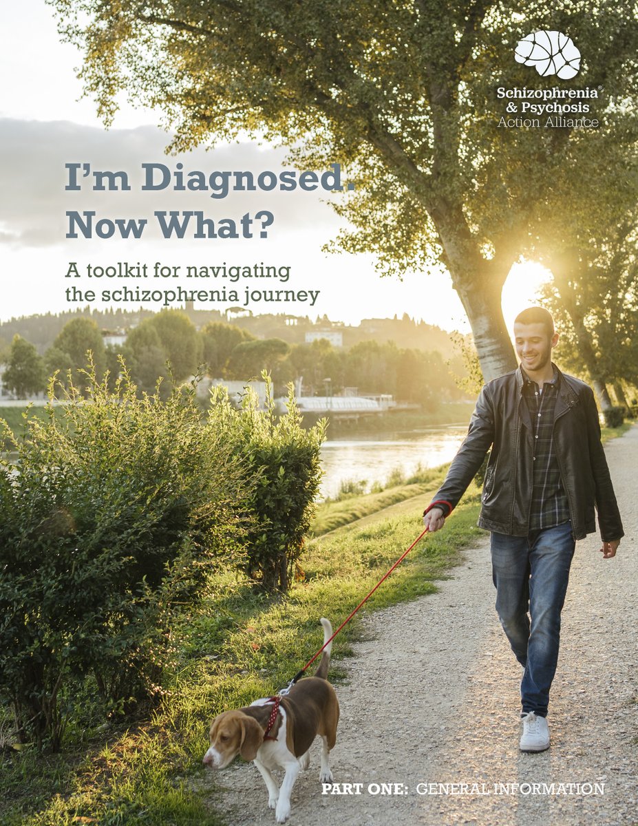 A schizophrenia diagnosis can be overwhelming. We're here to help! "I’m Diagnosed. Now What?" provides disease &amp; treatment info, support &amp; guidance to help you map a path forward filled with hope, purpose and connection. Download it here: bit.ly/4ez19ZD.