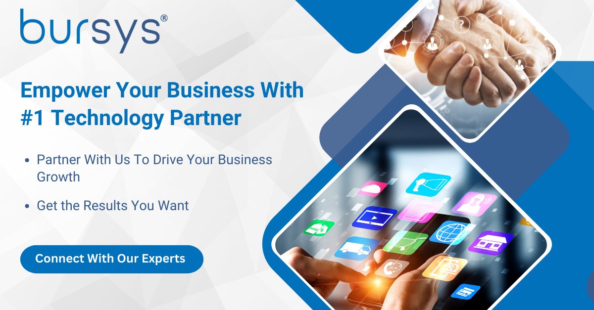 🔍Unleash the full potential of cutting-edge, transformative technology solutions with Bursys by your side!

Schedule a call with our seasoned mobility experts to explore game-changing tech solutions that drive results.

🔔 Learn More: bursys.com

#technologypartners