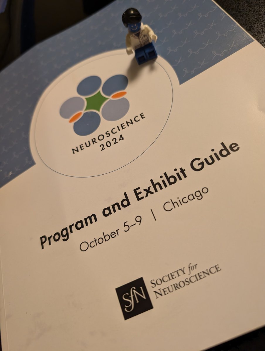 Final day of #SfN24 means it's my poster day, this afternoon @ Poster M18 🥳 let's chat about how glyphosate (herbicide) interacts with the gut bacteria 🦠 and brain (behaviour) 🧠 

Random: Cute idea from #YXBuildBetterScience booth to build your own Lego

<a href="/jfcryan/">John F. Cryan</a> <a href="/SfNtweets/">Society for Neuroscience (SfN)</a>