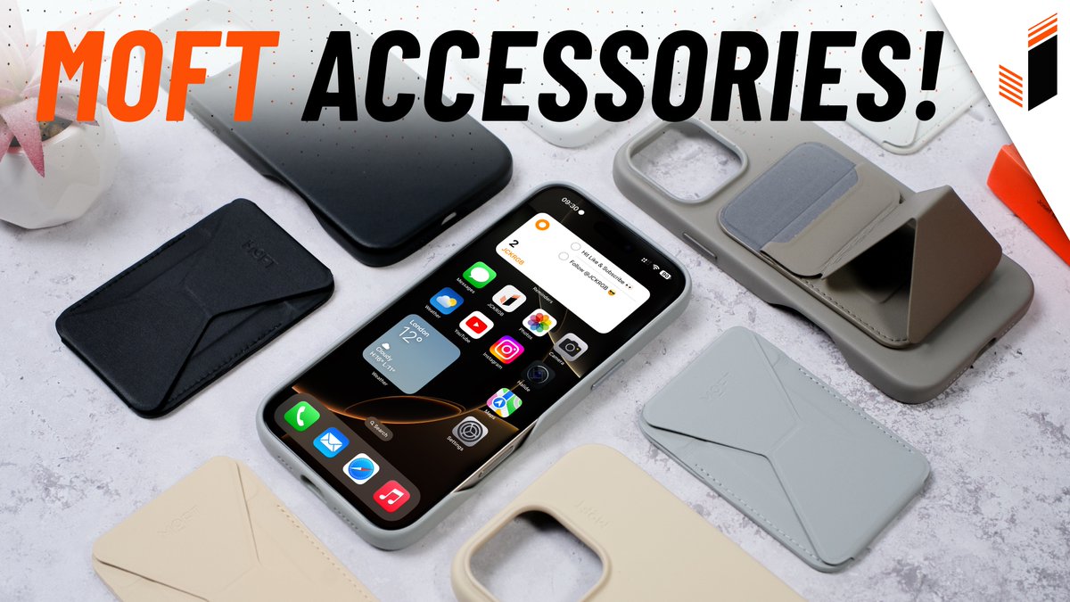 itsjackington's tweet photo. NEW VIDEO - Premium Cases & Wallets for iPhone 16 Pro & Pro Max by MOFT! 📱Thanks MOFT for sponsoring this video! #MOFT #workcreateanywhere @moft_us
https://t.co/Cd5sCrzsXG https://t.co/DIkWsA3HYF