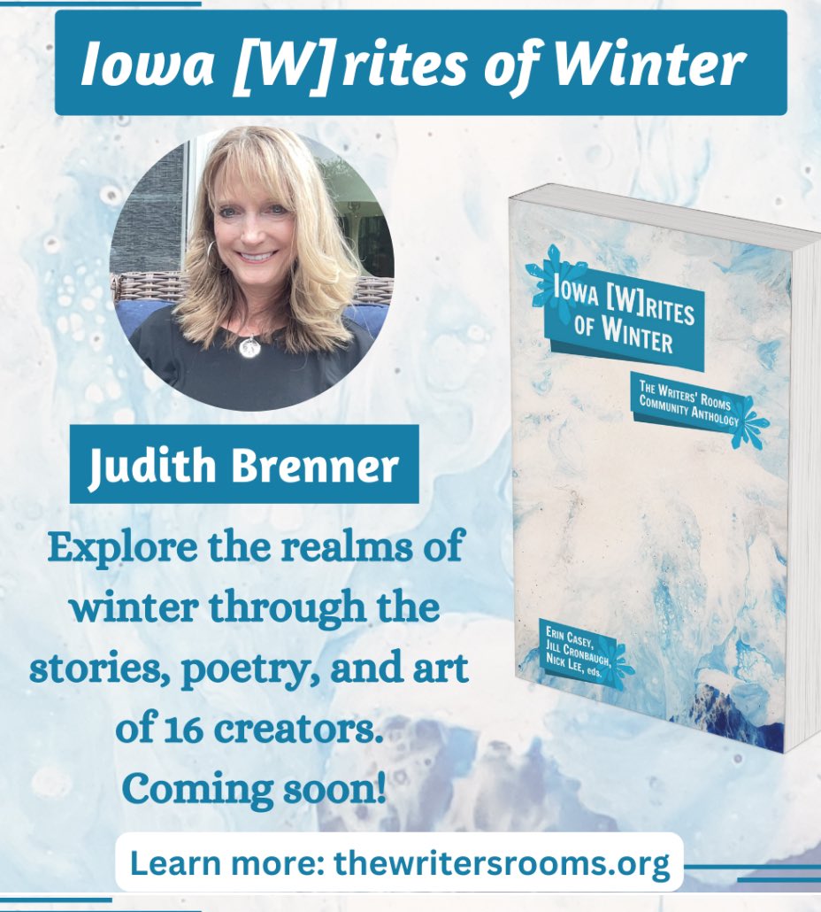 WriteEdit4U's tweet image. New book release available now #booktwt Iowa Writes of Winter anthology. #WritingCommmunity #Winterstories
judithfbrenner.com/books/