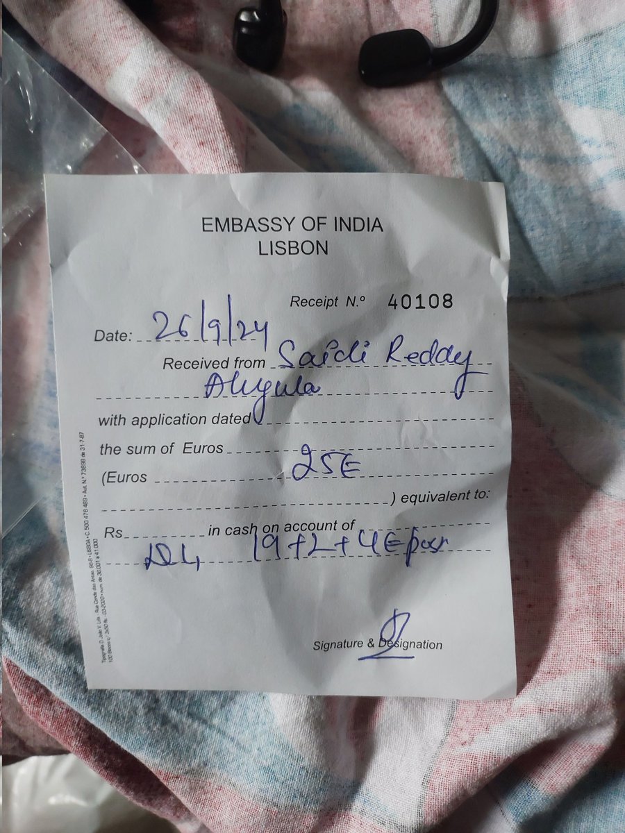 SaidiAlugula's tweet photo. @IndiainPortugal Good afternoon sir got appointment after 4 months of waiting for my driving licence extract.. submitted the documents staff said only 2 days to deliver the certificate. It has been 12 days no response from embassy@DrSJaishankar @meaindia1 @PMOIndia https://t.co/nRE0K1A1ei