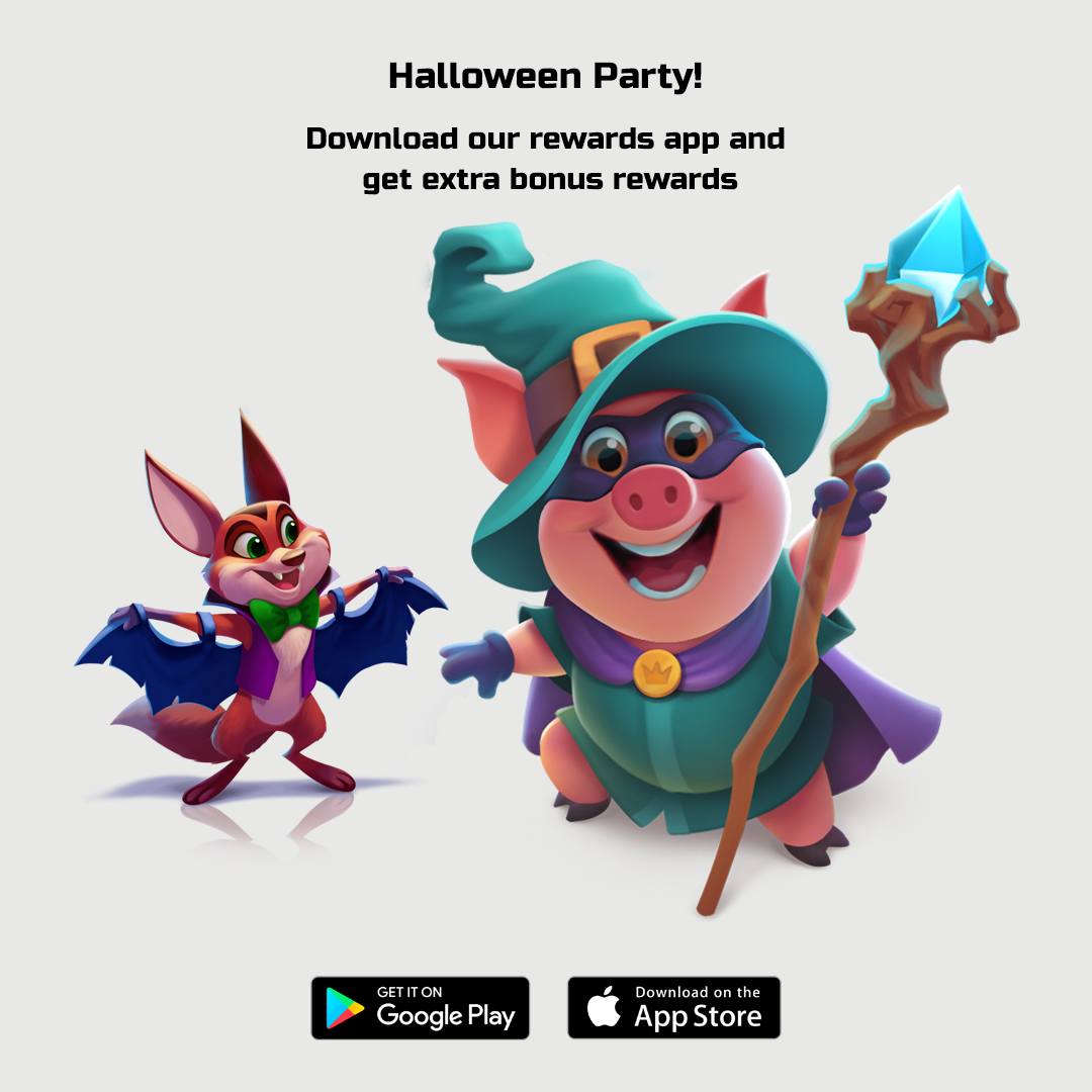 GameRewardsTips's tweet image. 𝐇𝐚𝐥𝐥𝐨𝐰𝐞𝐞𝐧 𝐏𝐚𝐫𝐭𝐲!
Download 𝑪𝒐𝒊𝒏 𝑴𝒂𝒔𝒕𝒆𝒓 Free Spin &amp;amp; Coin Rewards App for Android &amp;amp; iOS cutt.ly/app_coinmaster

#Halloween #gamerewardstips #coinmaster #coinmasterspins #coinmastergame #coinmasterfreespinlink #spin #freespin #coinmasters #coinmasterfreespin