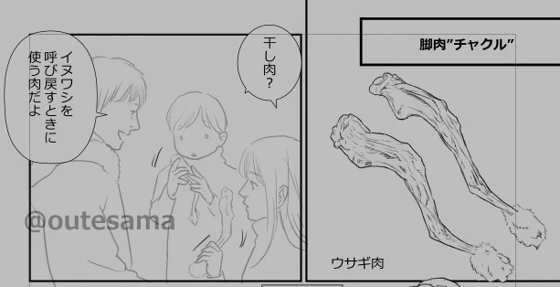 チャクル。
これはカザフスタンの話で、キルギスで同じものは見なかったです。
完全な干し肉で、これをイヌワシに食べさせるわけではなく「条件付け」ですね。

オオタカもハヤブサもイヌワシも同じく、条件で覚えるというのはこれ以外でも思いました。 