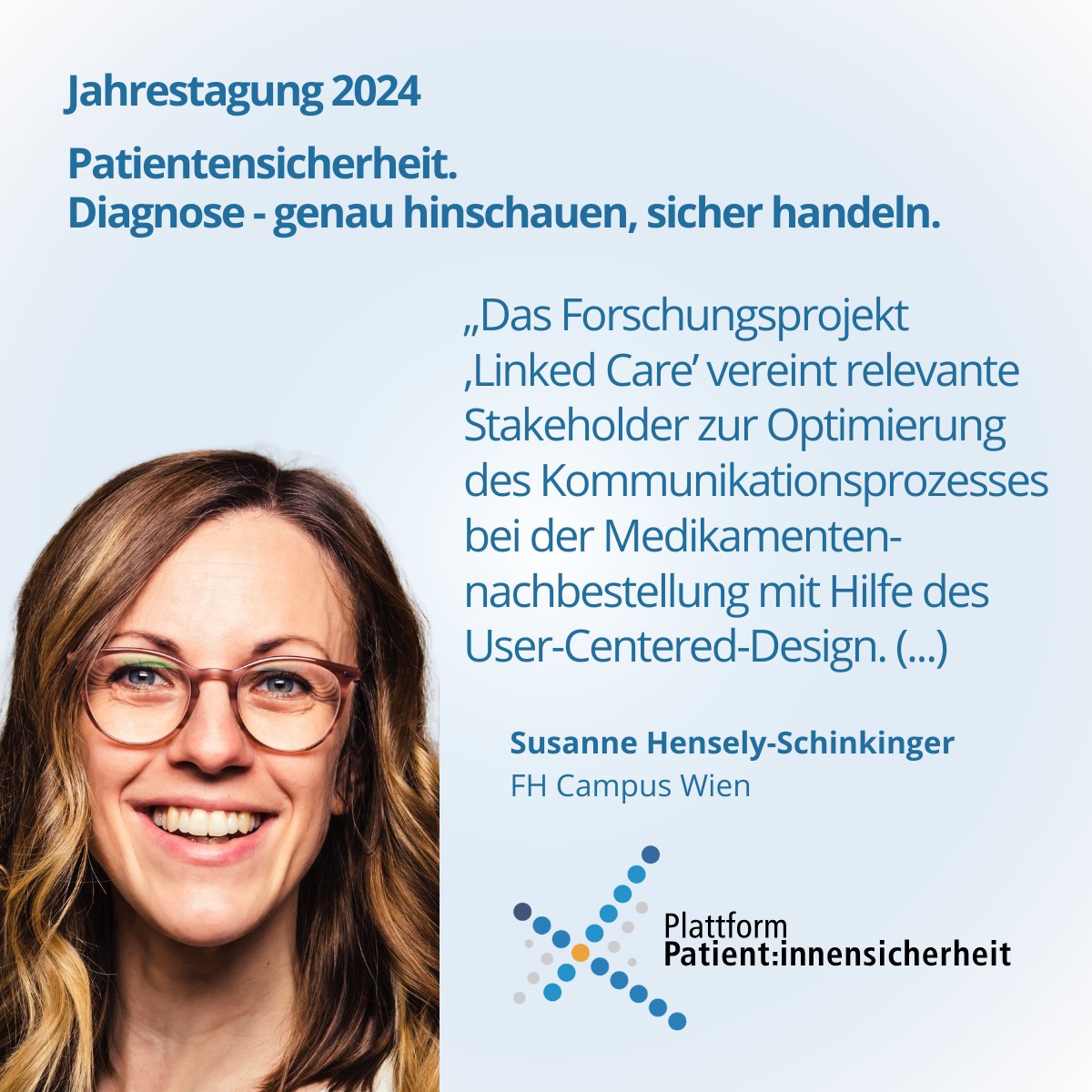 Österreichische Plattform Patient:innensicherheit tweet media